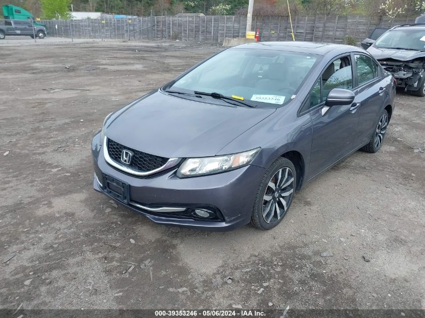 2014 Honda Civic Ex-L VIN: 19XFB2F96EE202457 Lot: 39353246