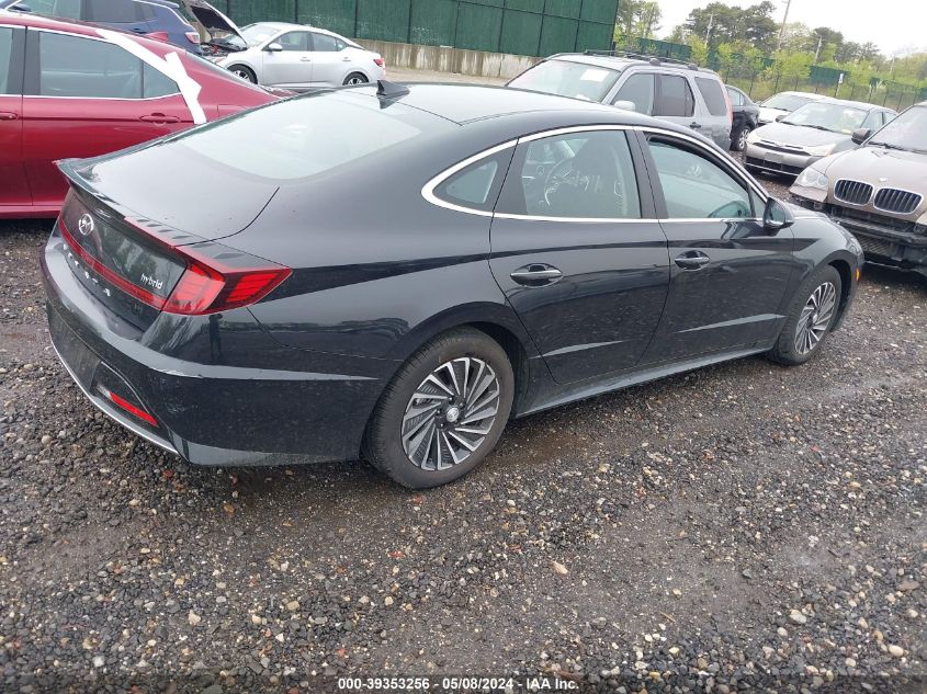 2023 Hyundai Sonata Hybrid Sel VIN: KMHL34JJ4PA059622 Lot: 39353256