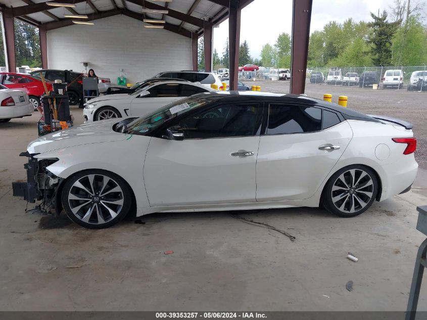 2016 Nissan Maxima 3.5 Sr VIN: 1N4AA6AP6GC378550 Lot: 39353257