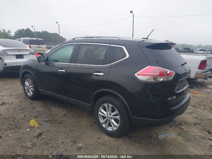 2016 Nissan Rogue S/Sl/Sv VIN: 5N1AT2MT7GC816400 Lot: 39353259