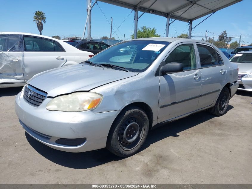 2007 Toyota Corolla Ce VIN: JTDBR32E870121166 Lot: 39353270