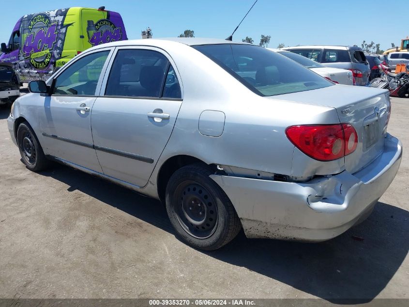 2007 Toyota Corolla Ce VIN: JTDBR32E870121166 Lot: 39353270