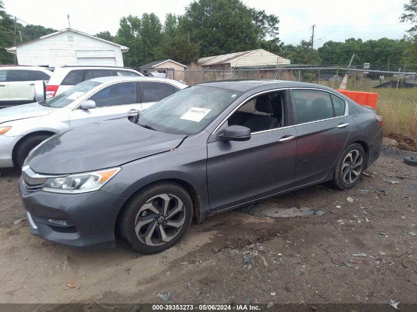 2016 Honda Accord Ex VIN: 1HGCR2F70GA231182 Lot: 39353273