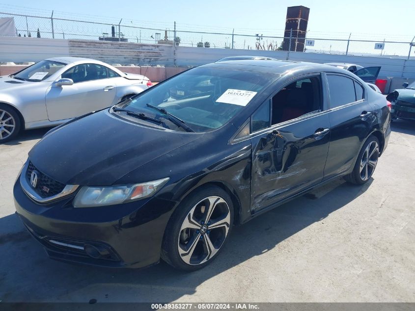 2015 Honda Civic Si VIN: 2HGFB6E56FH707377 Lot: 39353277