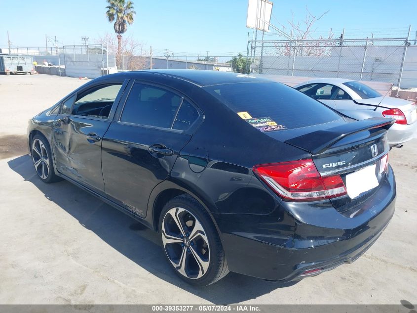 2015 Honda Civic Si VIN: 2HGFB6E56FH707377 Lot: 39353277