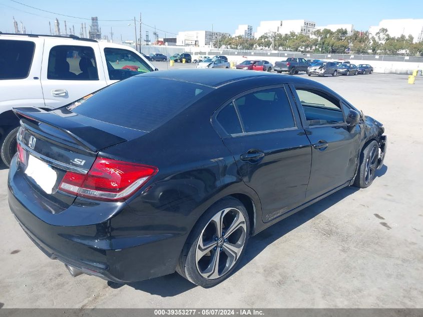 2015 Honda Civic Si VIN: 2HGFB6E56FH707377 Lot: 39353277