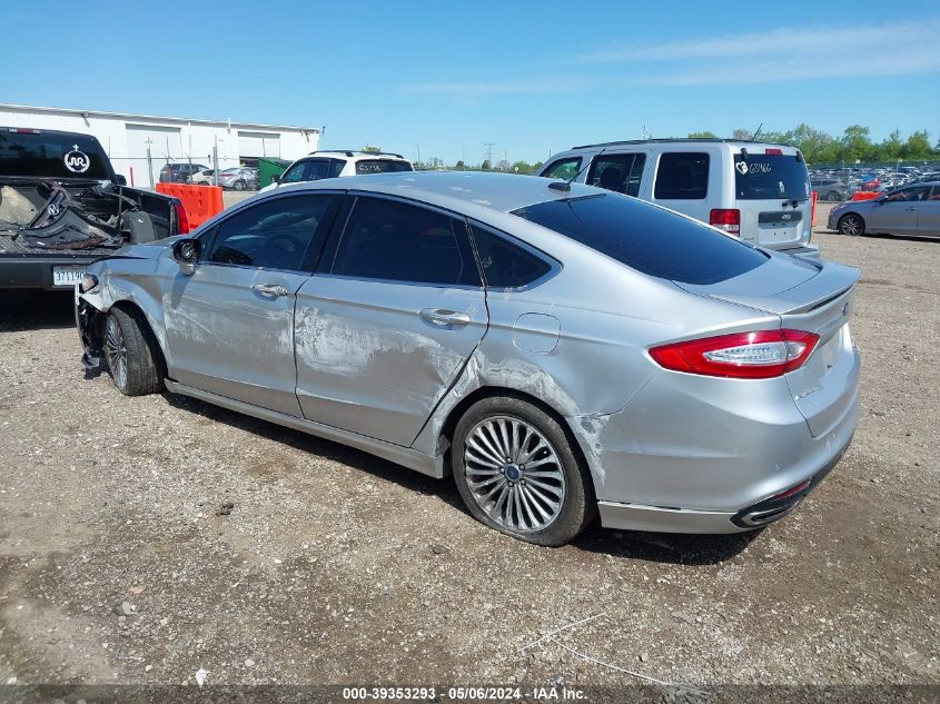 2015 Ford Fusion Titanium VIN: 3FA6P0D95FR156015 Lot: 39353293