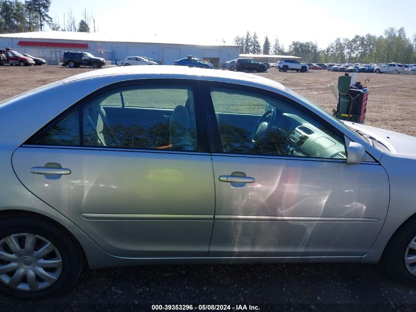 2005 Toyota Camry Le VIN: 4T1BE30K55U502186 Lot: 39353296