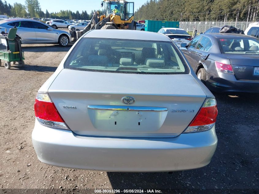 2005 Toyota Camry Le VIN: 4T1BE30K55U502186 Lot: 39353296