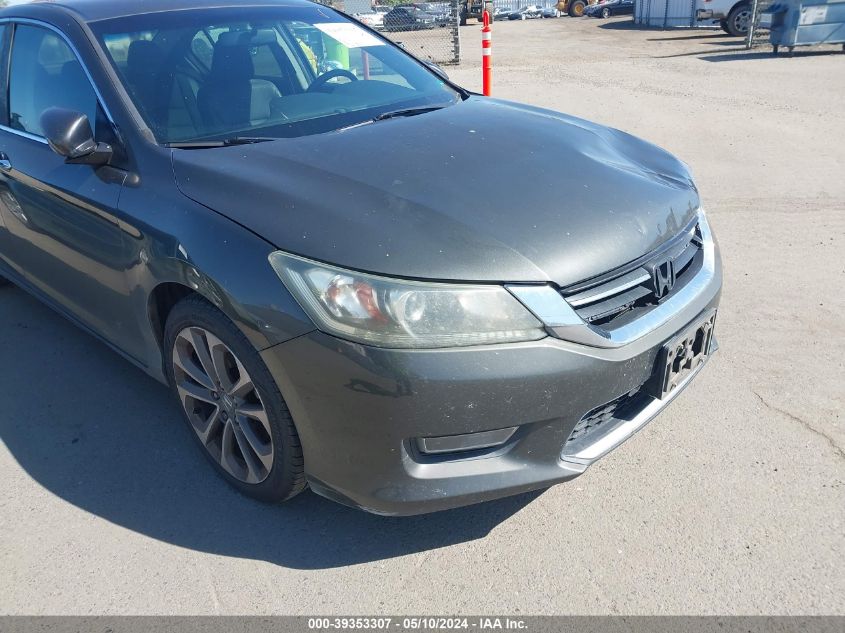 2013 Honda Accord Sport VIN: 1HGCR2F5XDA262238 Lot: 39353307