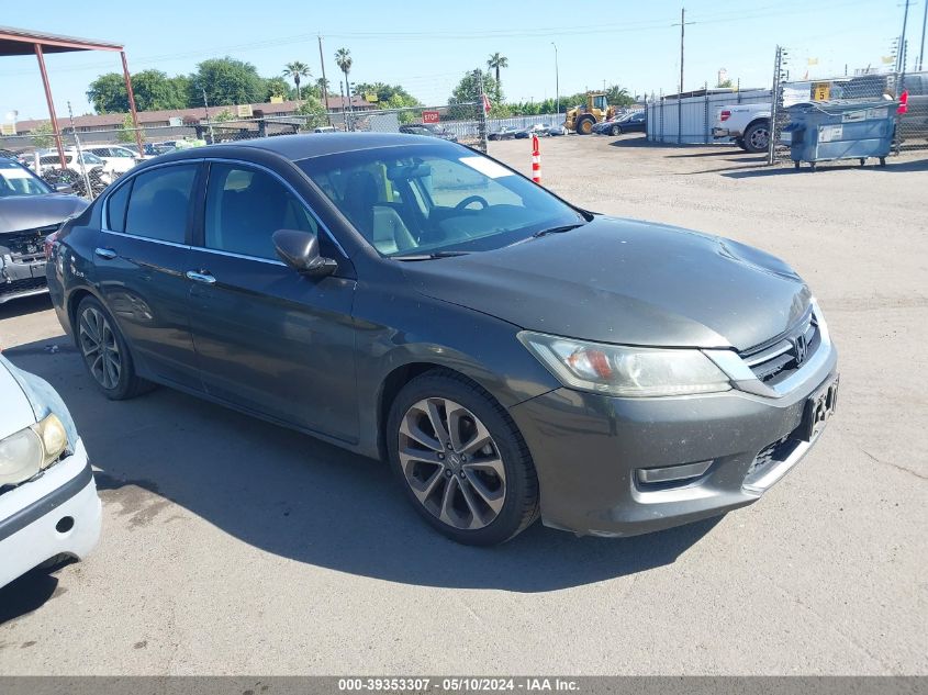 2013 Honda Accord Sport VIN: 1HGCR2F5XDA262238 Lot: 39353307