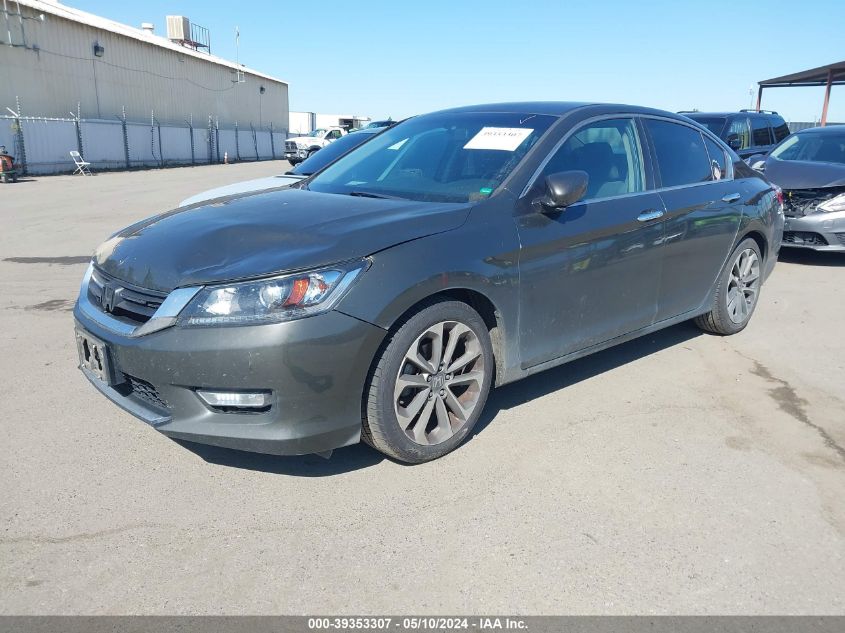 2013 Honda Accord Sport VIN: 1HGCR2F5XDA262238 Lot: 39353307