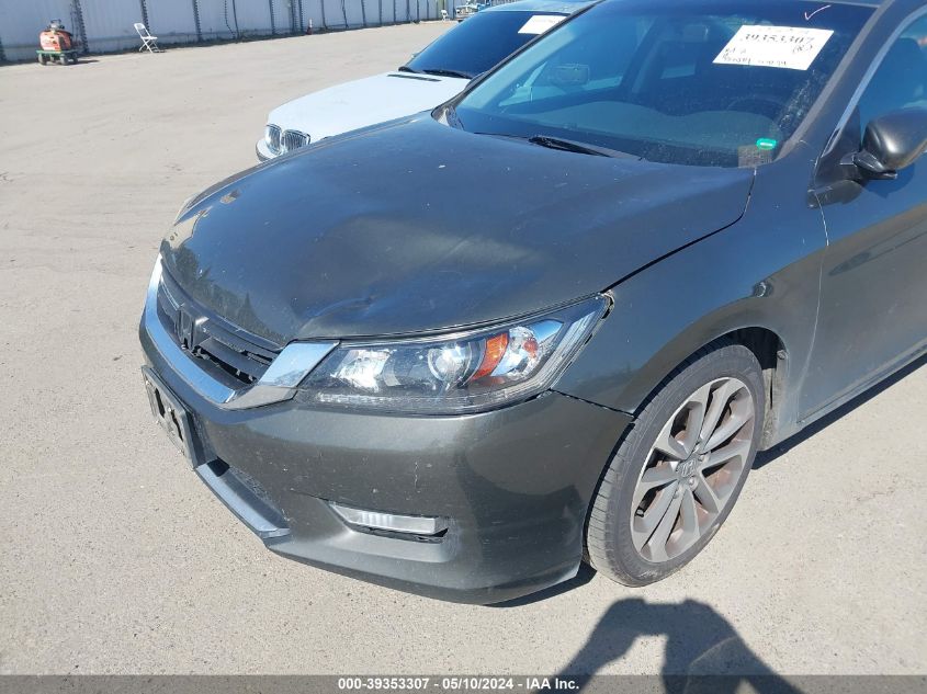 2013 Honda Accord Sport VIN: 1HGCR2F5XDA262238 Lot: 39353307