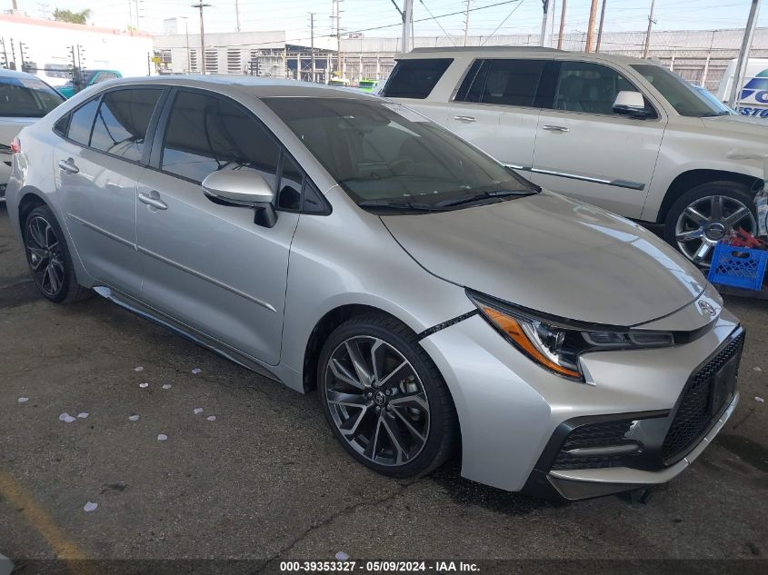 2022 Toyota Corolla Se VIN: JTDS4MCE9NJ086325 Lot: 39353327