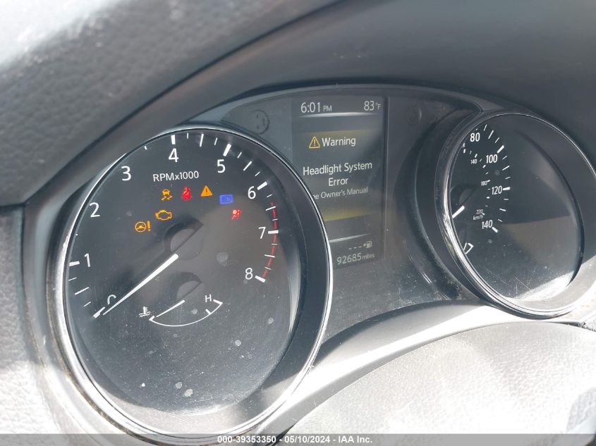 2017 Nissan Rogue Sl VIN: 5N1AT2MT3HC752079 Lot: 39353350