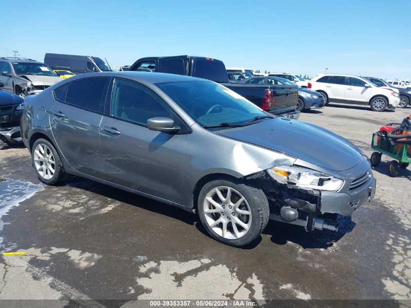 2013 Dodge Dart Sxt VIN: 1C3CDFBA9DD242007 Lot: 39353357