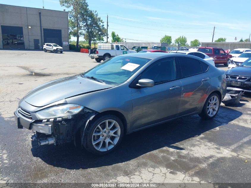 2013 Dodge Dart Sxt VIN: 1C3CDFBA9DD242007 Lot: 39353357