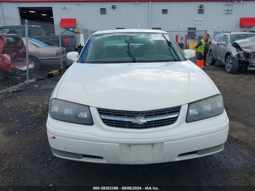 2005 Chevrolet Impala Ls VIN: 2G1WH52K559228077 Lot: 39353358