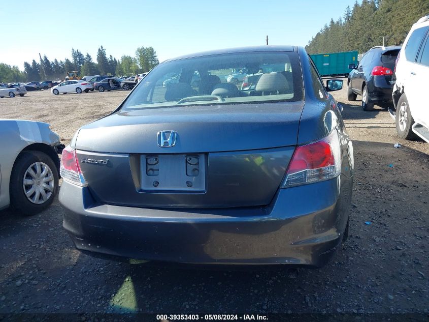 2009 Honda Accord 2.4 Lx-P VIN: 1HGCP26429A137593 Lot: 39353403