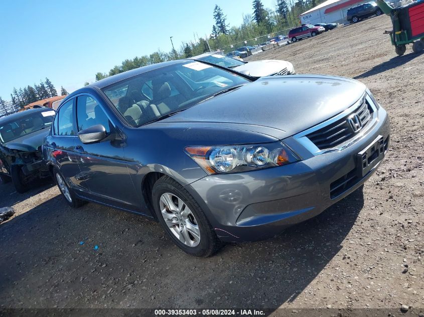 2009 Honda Accord 2.4 Lx-P VIN: 1HGCP26429A137593 Lot: 39353403