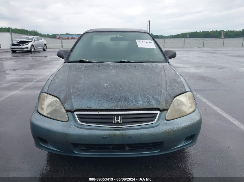 1999 Honda Civic Lx VIN: 1HGEJ6673XL045163 Lot: 39353419