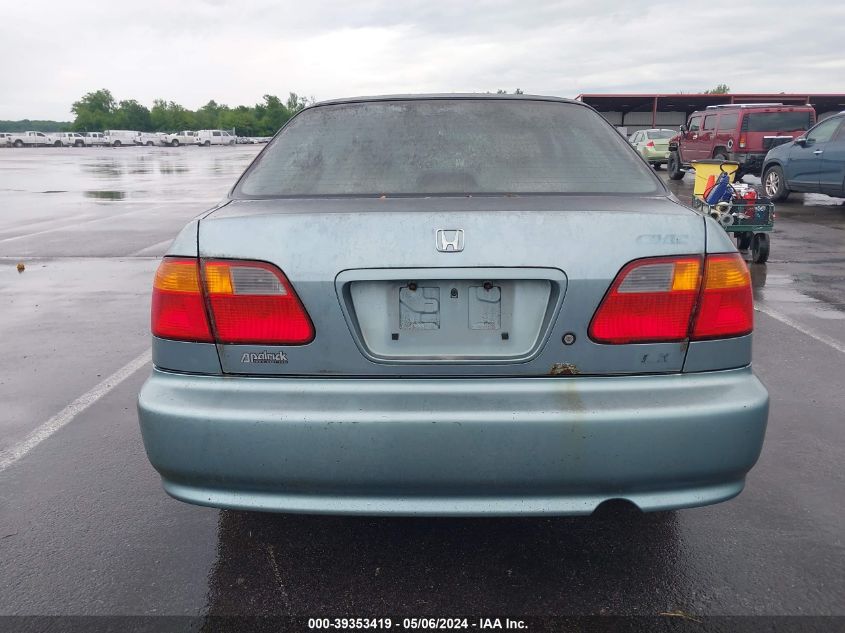 1999 Honda Civic Lx VIN: 1HGEJ6673XL045163 Lot: 39353419