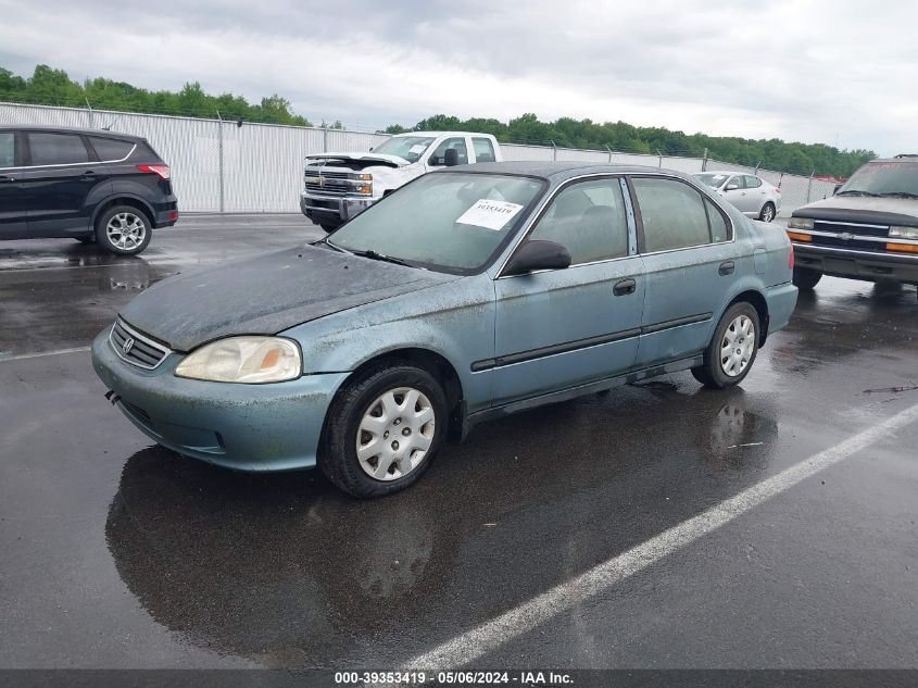 1999 Honda Civic Lx VIN: 1HGEJ6673XL045163 Lot: 39353419