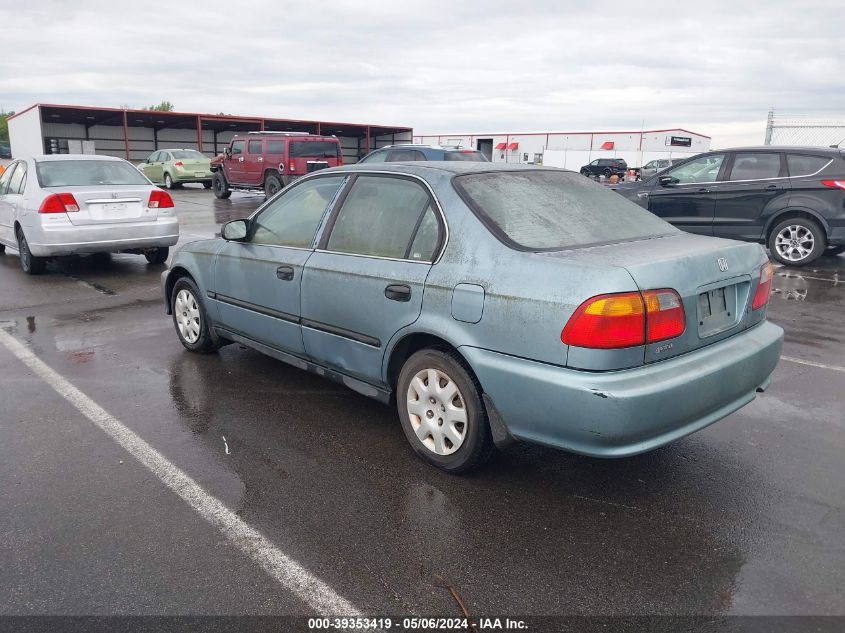 1999 Honda Civic Lx VIN: 1HGEJ6673XL045163 Lot: 39353419