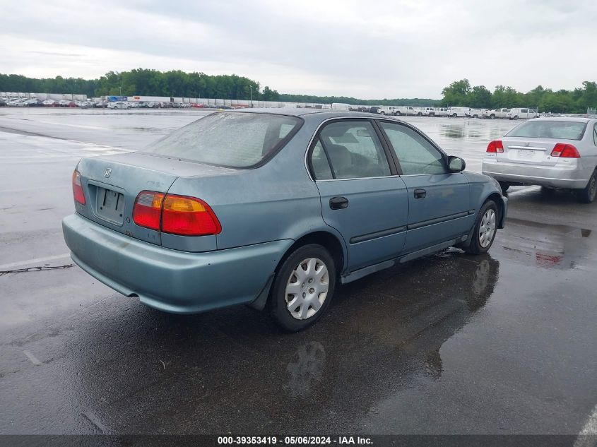 1999 Honda Civic Lx VIN: 1HGEJ6673XL045163 Lot: 39353419