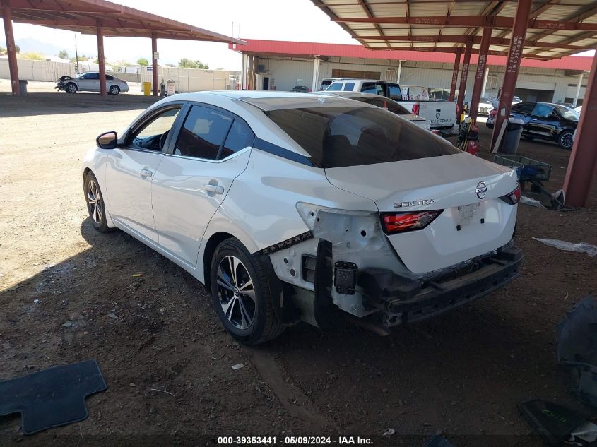 2020 Nissan Sentra Sv Xtronic Cvt VIN: 3N1AB8CV0LY285042 Lot: 39353441