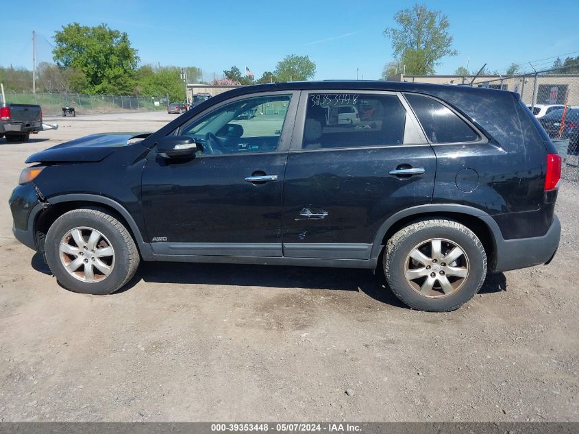 2011 Kia Sorento Lx VIN: 5XYKTCA10BG011098 Lot: 39353448