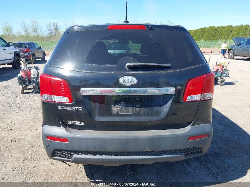 2011 Kia Sorento Lx VIN: 5XYKTCA10BG011098 Lot: 39353448