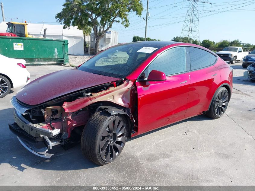 2024 TESLA MODEL Y - 7SAYGDEFXRF033964