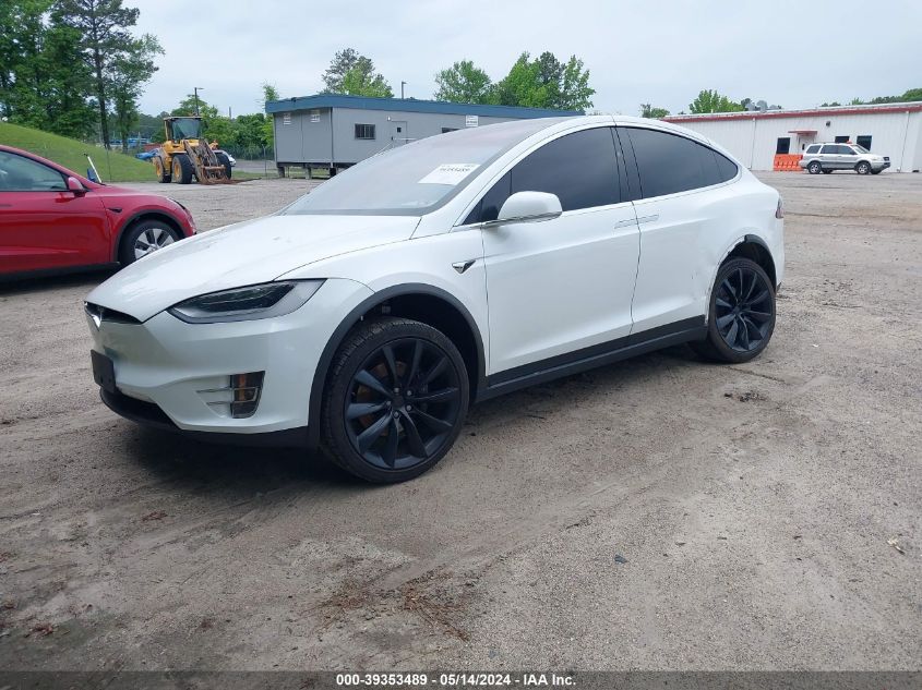 2020 Tesla Model X Long Range Dual Motor All-Wheel Drive/Long Range Plus Dual Motor All-Wheel Drive VIN: 5YJXCAE24LF240096 Lot: 39353489