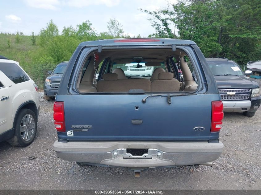 2001 Ford Expedition Eddie Bauer VIN: 1FMRU17L01LA58333 Lot: 39353564