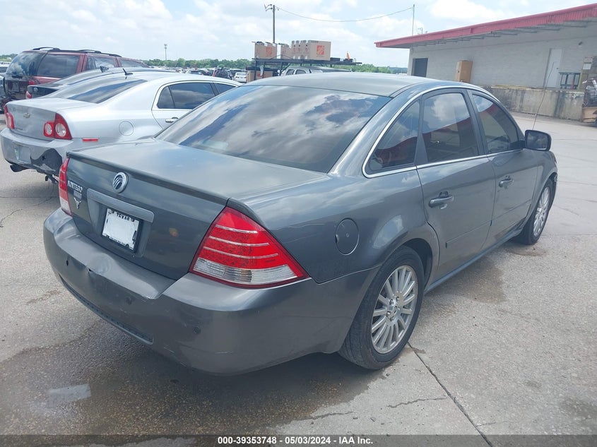 2005 Mercury Montego Premier VIN: 1MEHM421X5G620792 Lot: 39353748