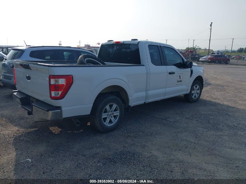 2021 Ford F-150 Xl VIN: 1FTEX1C52MFC73183 Lot: 39353902