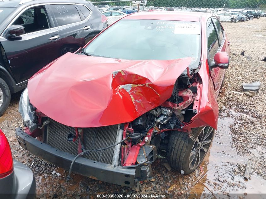 2019 Toyota Corolla Se VIN: 2T1BURHE9KC171016 Lot: 39353926