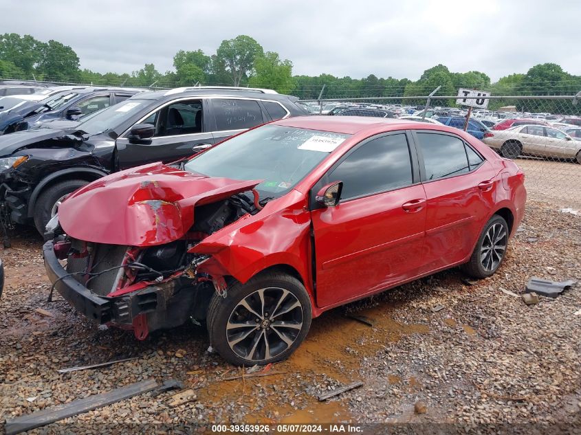 2019 Toyota Corolla Se VIN: 2T1BURHE9KC171016 Lot: 39353926