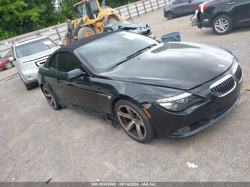 2008 BMW 650I VIN: WBAEB53518CX62362 Lot: 39353962