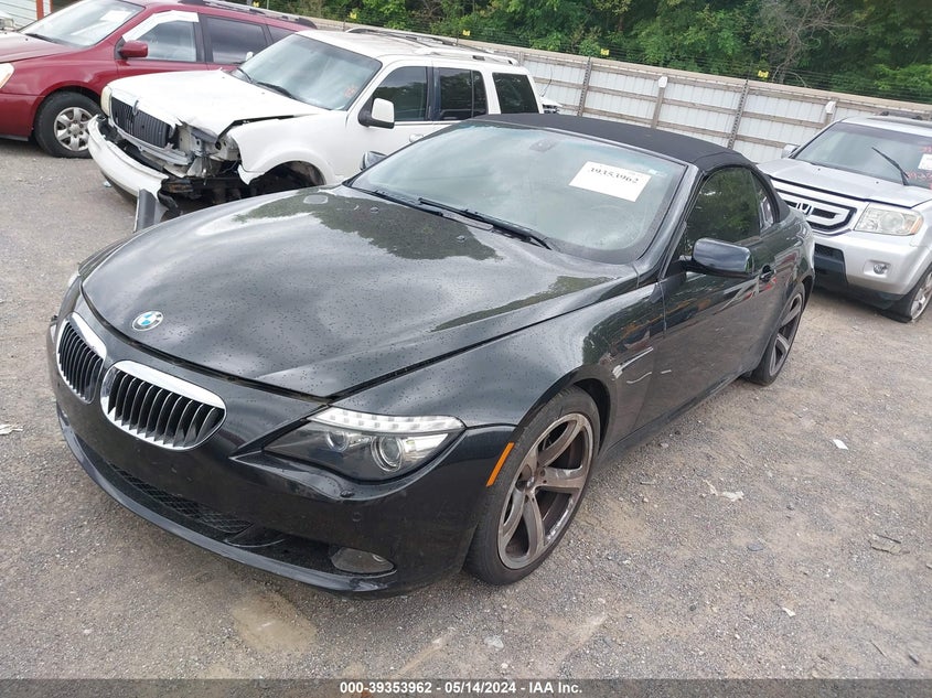 2008 BMW 650I VIN: WBAEB53518CX62362 Lot: 39353962