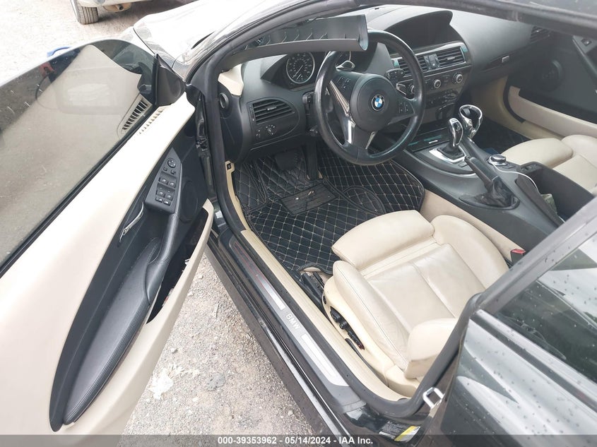 2008 BMW 650I VIN: WBAEB53518CX62362 Lot: 39353962