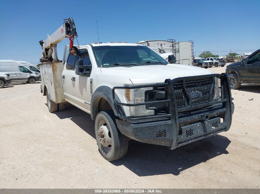 2019 Ford F-550 Chassis Xl VIN: 1FD0W5HT3KED39427 Lot: 39353965