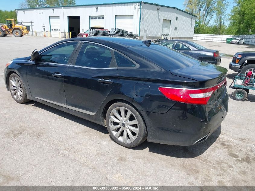 2012 Hyundai Azera VIN: KMHFH4JGXCA141271 Lot: 39353992