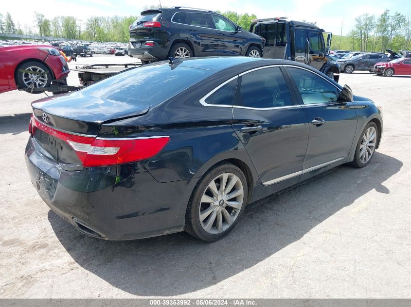 2012 Hyundai Azera VIN: KMHFH4JGXCA141271 Lot: 39353992