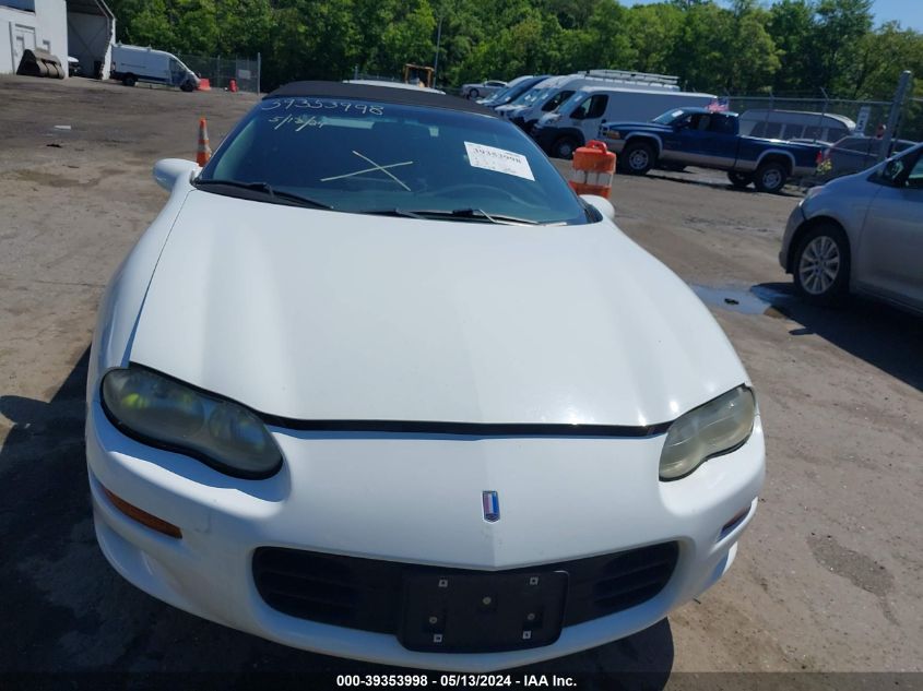 2000 Chevrolet Camaro VIN: 2G1FP32K9Y2156014 Lot: 39353998