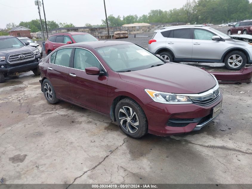 2017 Honda Accord Lx VIN: 1HGCR2F36HA122353 Lot: 39354019