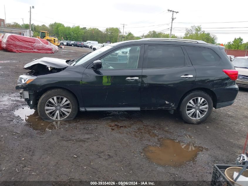 2019 Nissan Pathfinder Sv VIN: 5N1DR2MM7KC619210 Lot: 39354026