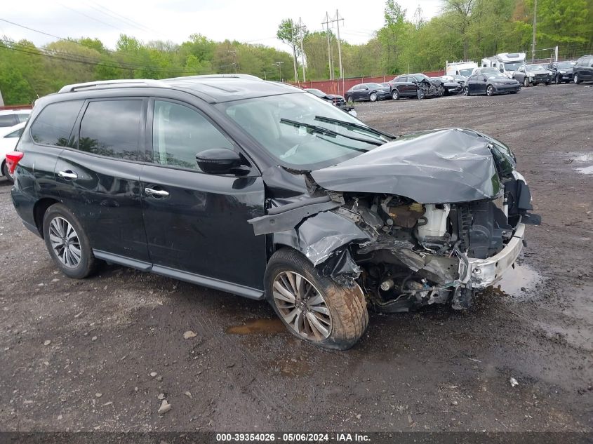 2019 Nissan Pathfinder Sv VIN: 5N1DR2MM7KC619210 Lot: 39354026