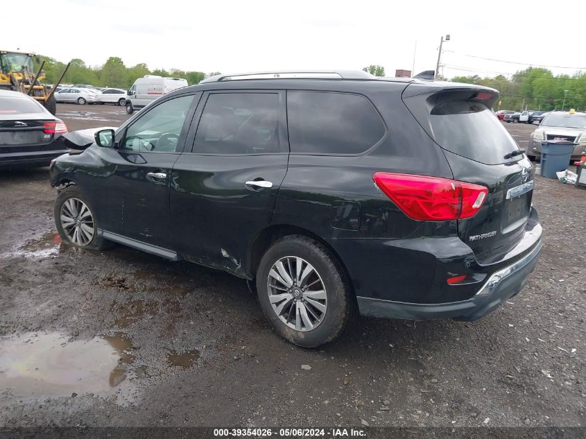 2019 Nissan Pathfinder Sv VIN: 5N1DR2MM7KC619210 Lot: 39354026